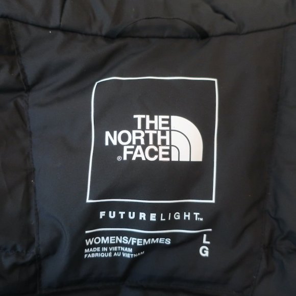 THE NORTH FACE FUTURELIGHT 550 HOODED DOWN COAT BLACK SIZE LARGE - Picture 8 of 11
